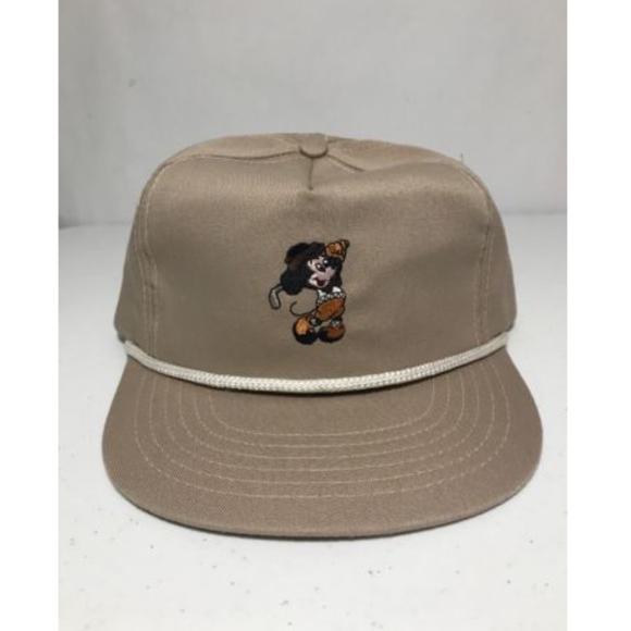 mickey golf hat